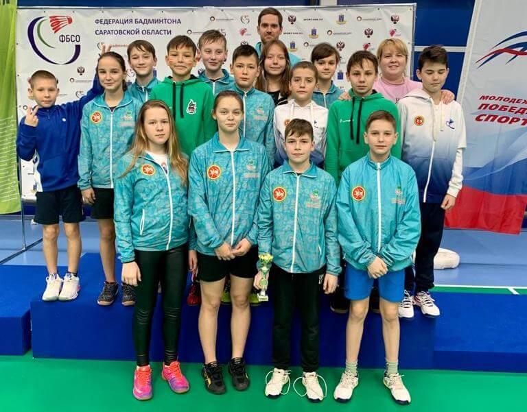 Бадминтонисты Республики Татарстан стали призерами Первенства России до 13 лет