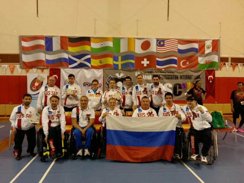 Три бронзы на IV Turkish Para-Badminton International 2018